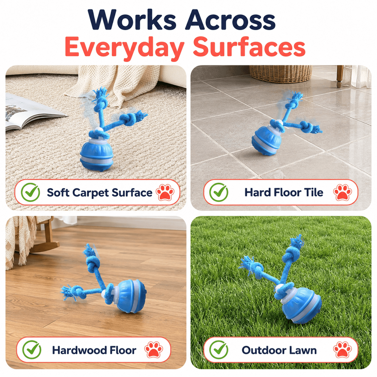 Fun Interactive & Automatic Dog Ball Toy for Boredom Relief