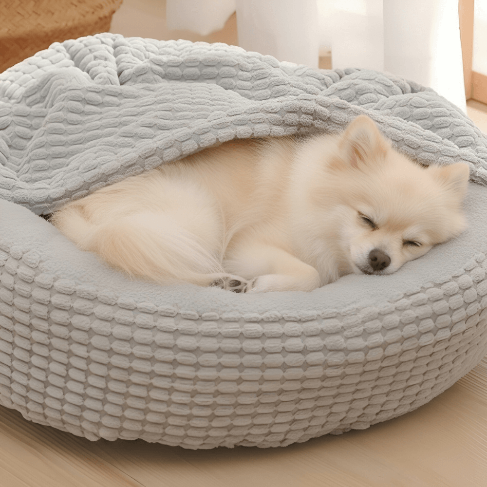 Doughnut Pet Bed With Cover