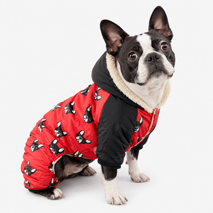 Dog Warm Fleece Jumper with Hood
