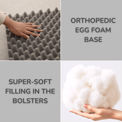 Orthopedic Dog Bed With Supportive Edges