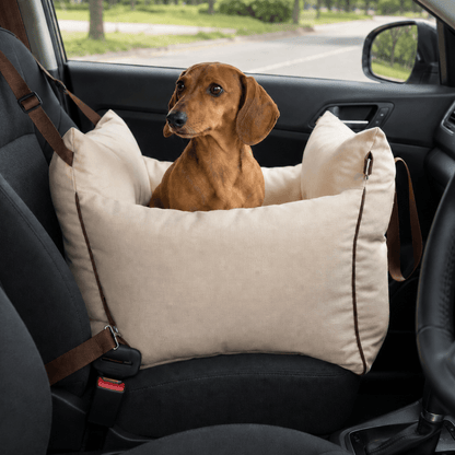 Plush Pet Car Seat Booster