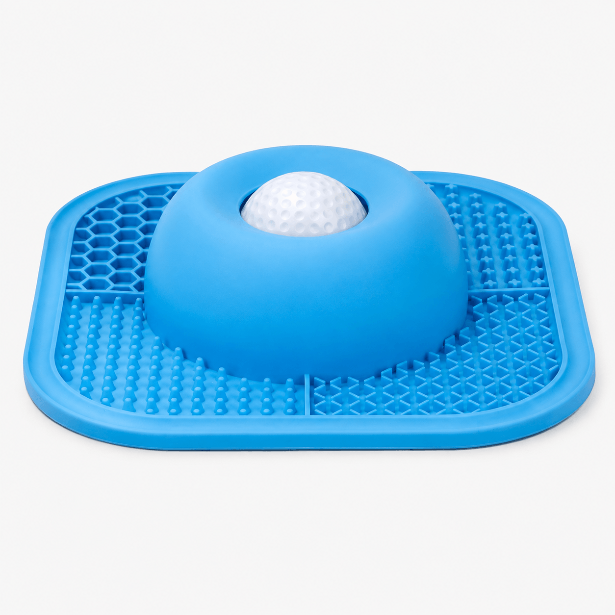 Dog Lick Mat & Slow Feeder Enrichment Toy with Interactive Ball