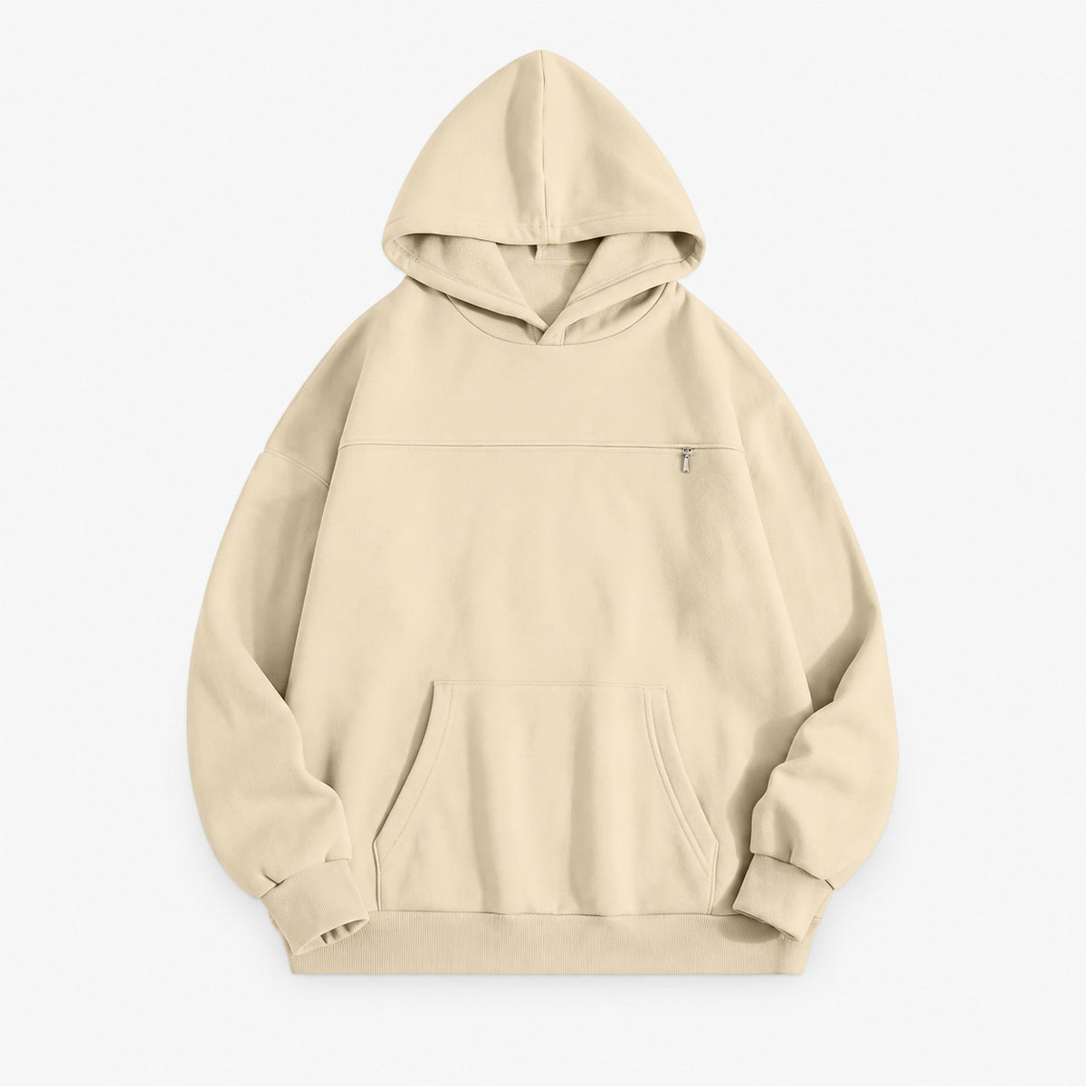 Pet carrying hoodie studio view