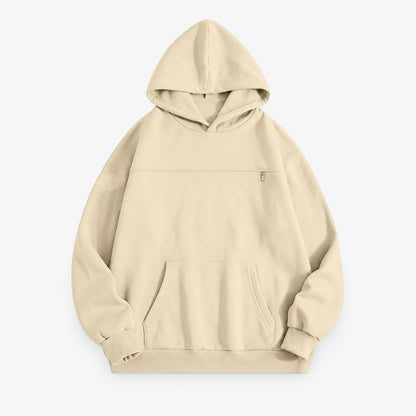 Pet carrying hoodie studio view