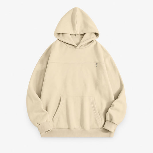 Pet carrying hoodie studio view