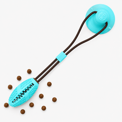Dog Treat Ball Chew Toy with Suction Cup