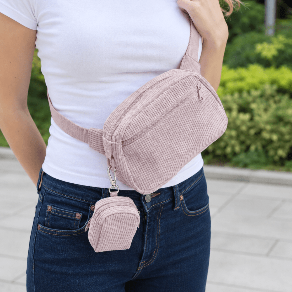 Corduroy Dog Walking Bag