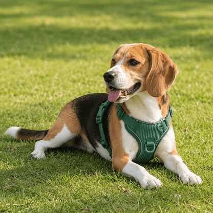 No-Pull Corduroy Dog Harness