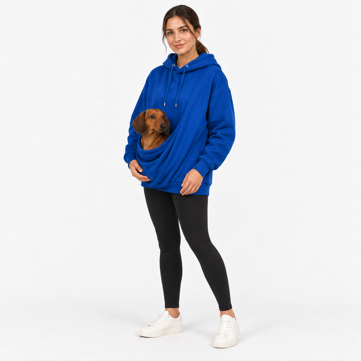 Cosy Cats & Dogs Carrier Hoodie with Kangaroo Pouch for Winter