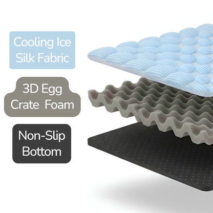 Ice Silk Cooling Dog Bed