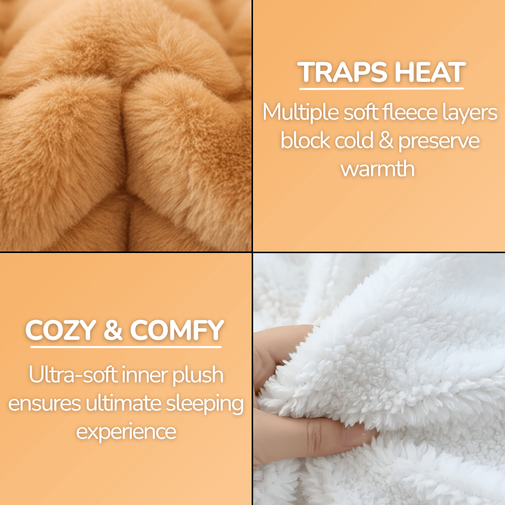 Ultra-Soft Plush Cat Sleeping Bag