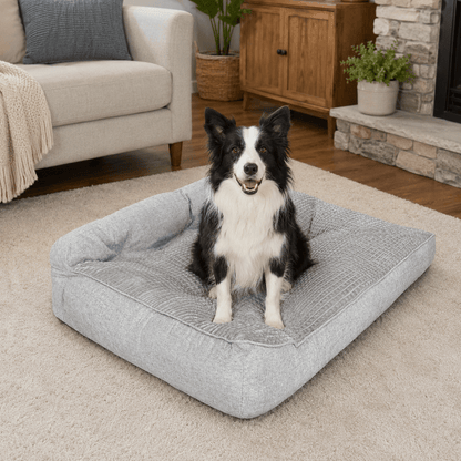 Orthopaedic Pillow Dog Bed with Washable Cover