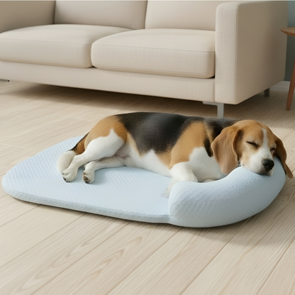 Ice Silk Cooling Dog Bed