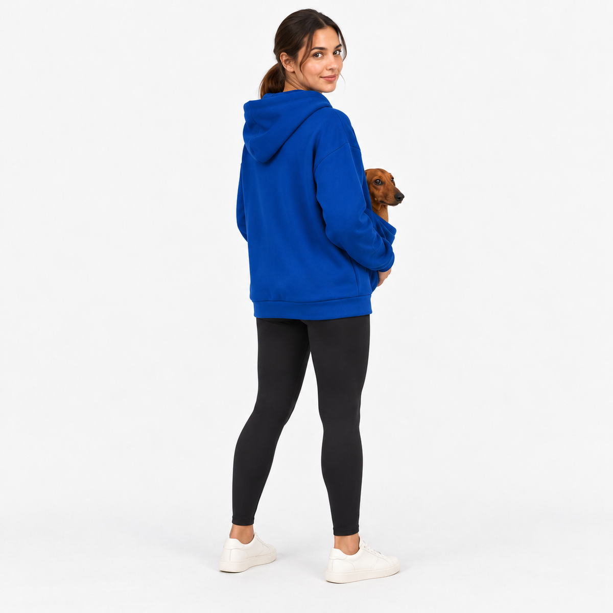 Cosy Cats & Dogs Carrier Hoodie with Kangaroo Pouch for Winter