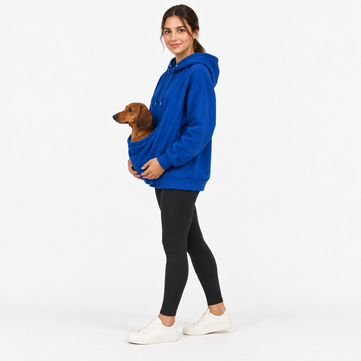 Cosy Cats & Dogs Carrier Hoodie with Kangaroo Pouch for Winter
