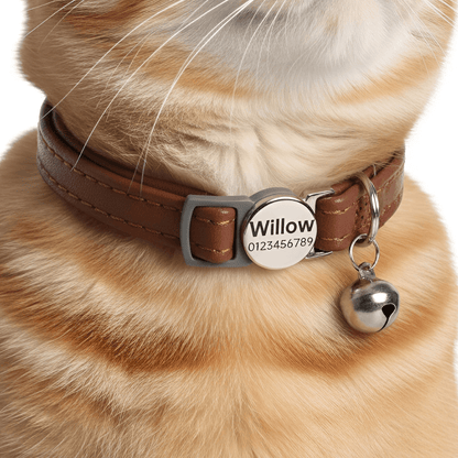 Laser-Engraved Classic Cat Collar