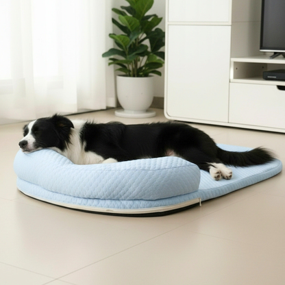 Ice Silk Cooling Dog Bed