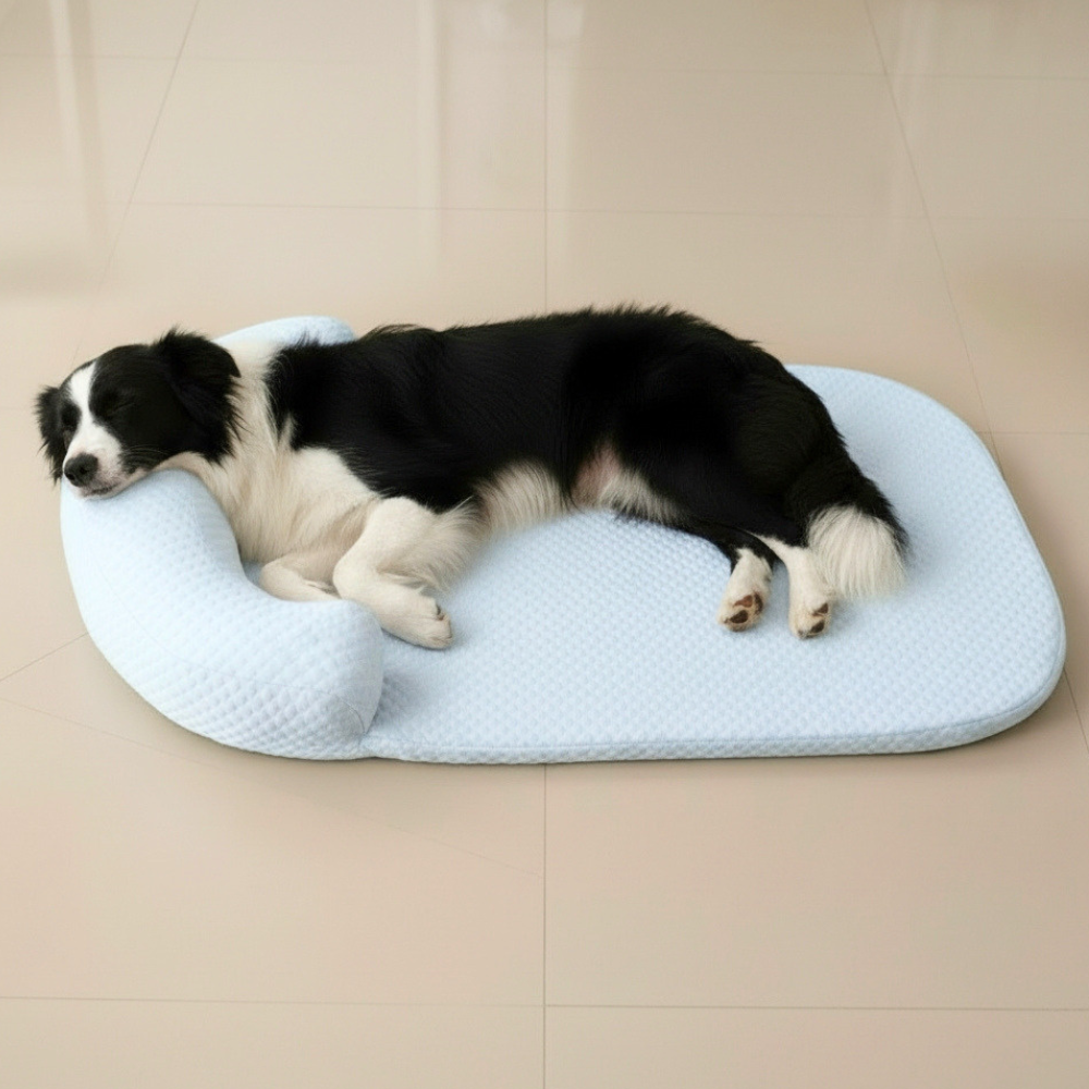 Ice Silk Cooling Dog Bed