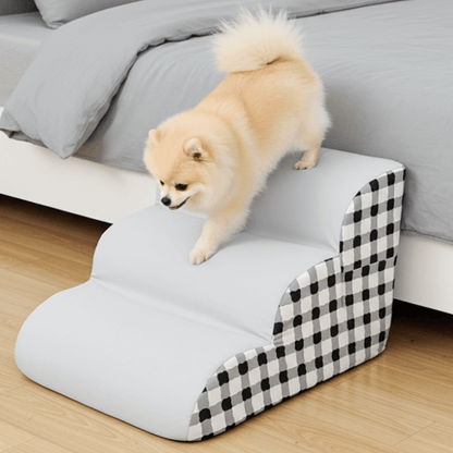 Curved Foam Dog Steps