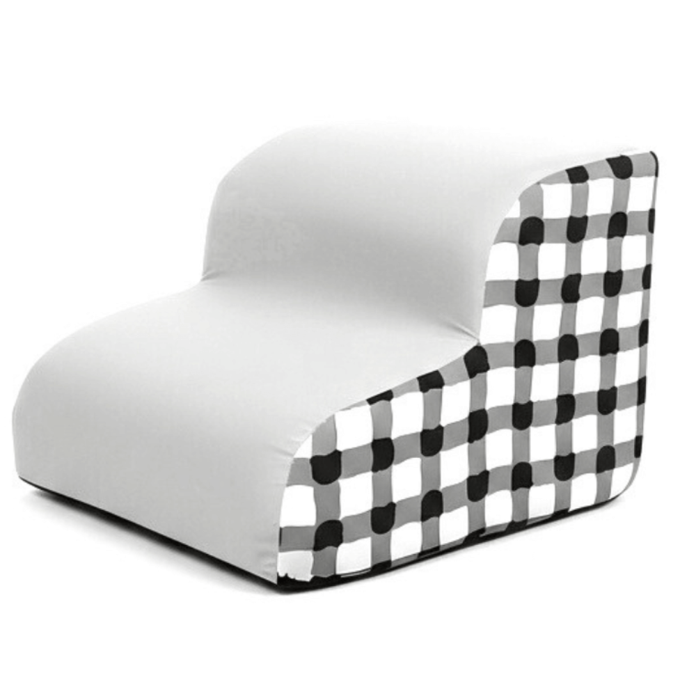 Curved Foam Dog Steps