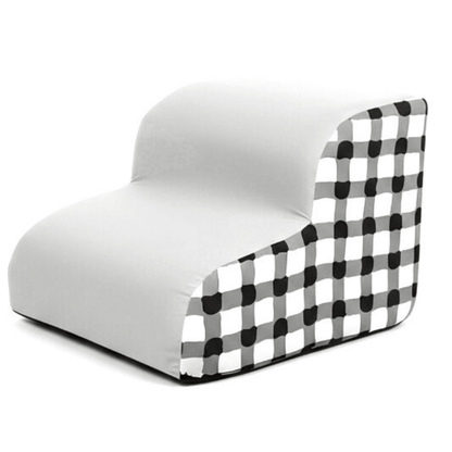 Curved Foam Dog Steps