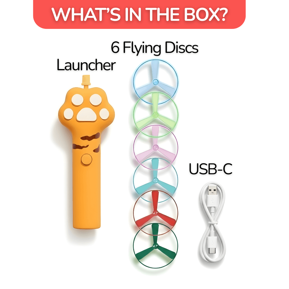Active Cat Paw Disc Launcher