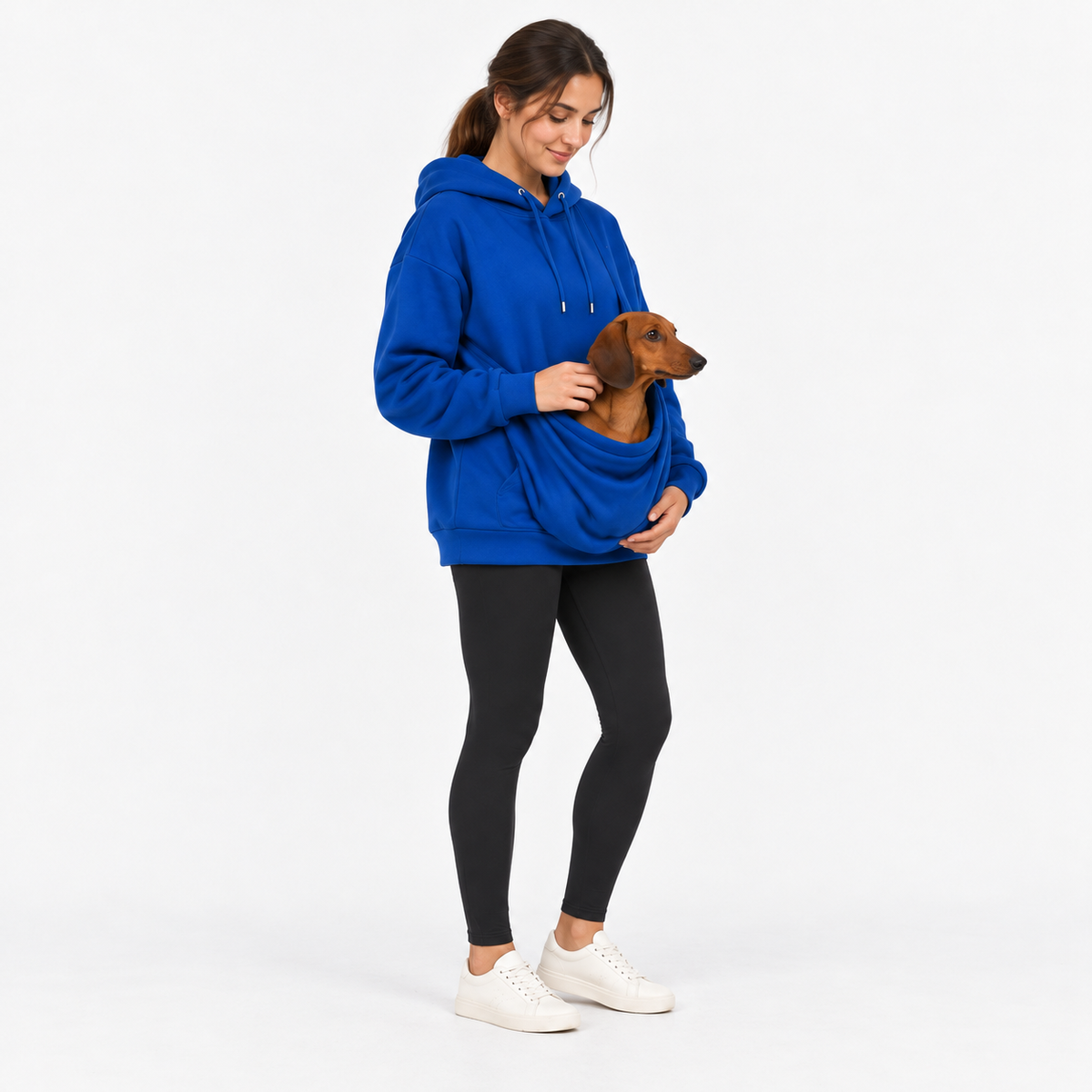 Cosy Cats & Dogs Carrier Hoodie with Kangaroo Pouch for Winter