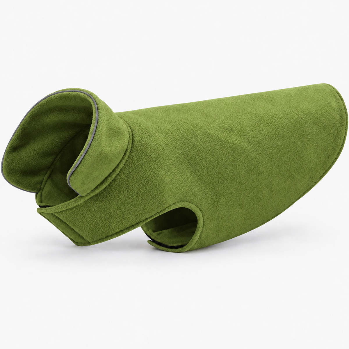 Reversible Polar Fleece Winter Dog Coat & Jacket with Reflective Trim and Adjustable Fit