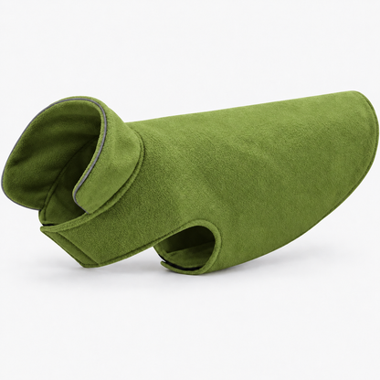 Reversible Polar Fleece Winter Dog Coat & Jacket with Reflective Trim and Adjustable Fit