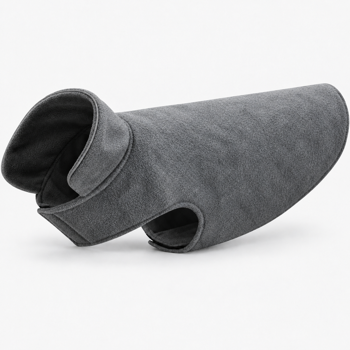 Reversible Polar Fleece Winter Dog Coat & Jacket with Reflective Trim and Adjustable Fit