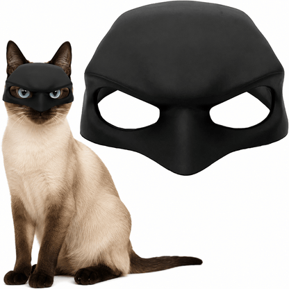 Black Cat Halloween Costume Mask