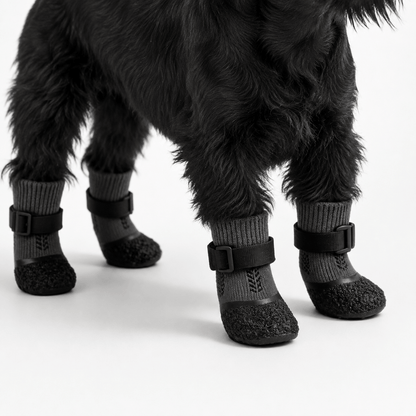 Waterproof No-Slip Dog Boots & Shoes for Winter Walks
