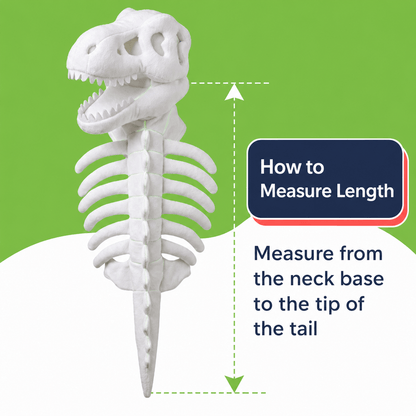Glowing Dinosaur Skeleton Halloween Pet Costume for Cats & Small and Medium Dogs