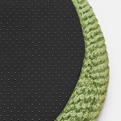 Rubber grip dots on the frog bed underside