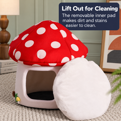 Removable cushion for easy cleaning