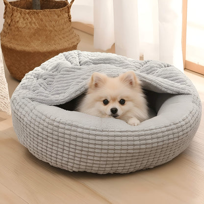 Doughnut Pet Bed With Cover