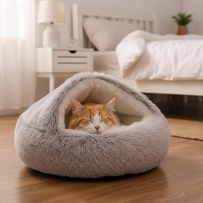 Furry Relaxation Pet Cave