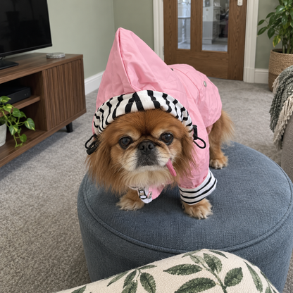 Dog using the product in a home or outdoor setting