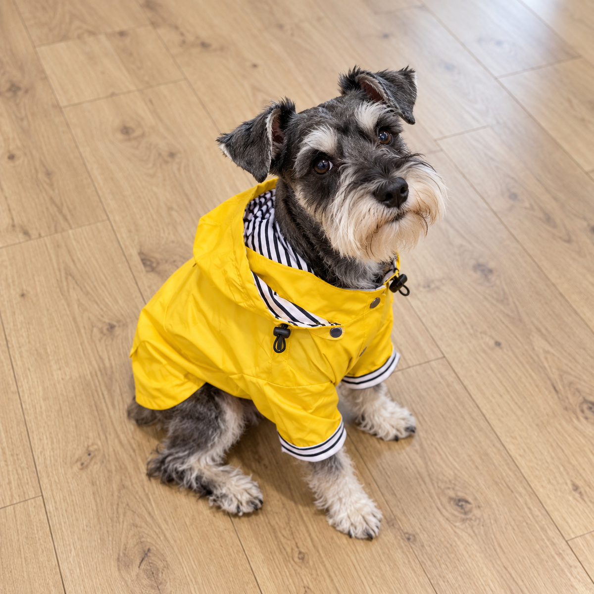 Dog using the product in a home or outdoor setting