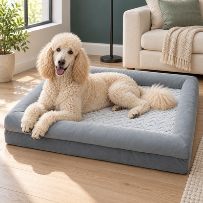Dog using the product in a home or outdoor setting